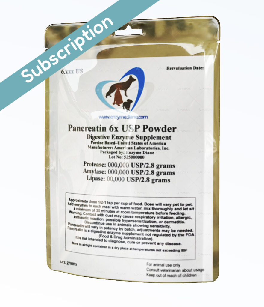 Pancreatin 6x Subscriptions Enzyme Diane